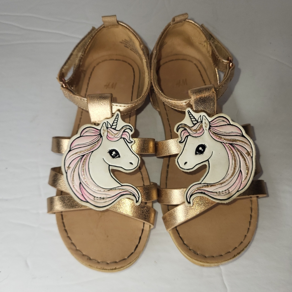 H&M Girls Unicorn Sandals